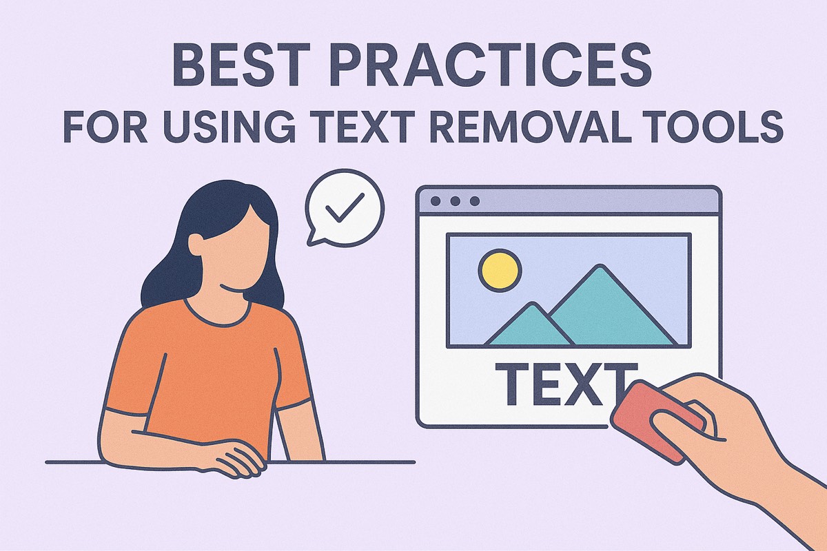 Best Practices for Using Watermark Removal Tools